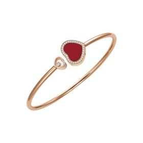 Roségold, Armschmuck, Chopard Happy Hearts Armreif 85A074-5800