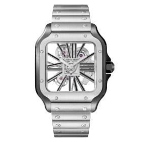 Unisex, Cartier Santos de Cartier skelettiert WHSA0027