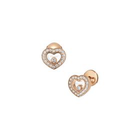 Roségold, Ohrringe, Chopard Happy Diamonds Icons Ohrstecker 83A054-5201