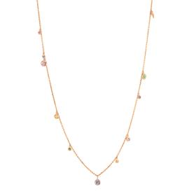 Roségold, Halsschmuck, Capolavoro Collier Prosecco  CO9SMC00675.RAINBOW