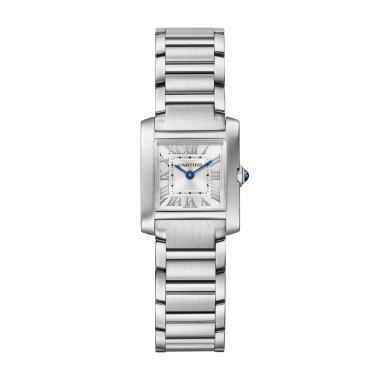 Damenuhr, Quarzwerk, Cartier Tank Française