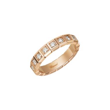 Ringe, Roségold, Chopard Ice Cube Ring