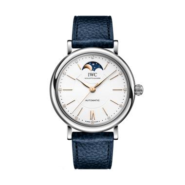 Herrenuhr, Automatik, IWC PORTOFINO AUTOMATIC MOON PHASE 37 