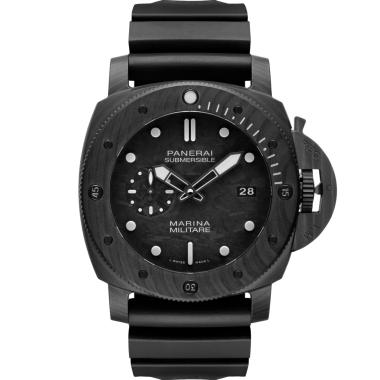 Herrenuhr, Automatik, Panerai  Submersible Marina Militare Carbotech™