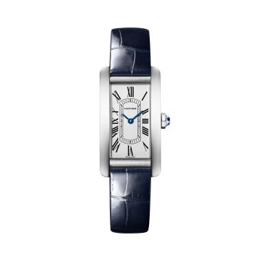 Damenuhr, Quarzwerk, Cartier Tank Américaine