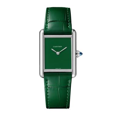 Herrenuhr, Quarzwerk, Cartier Tank Must