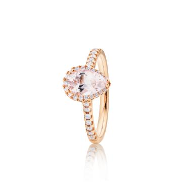 Ringe, Roségold, Capolavoro Ring Jennifer x Espressivo