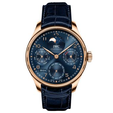 Herrenuhr, Automatik, IWC PORTUGIESER PERPETUAL CALENDAR