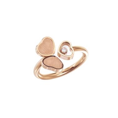 Ringe, Roségold, Chopard Happy Hearts Wings Ring