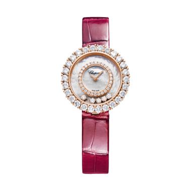 Damenuhr, Quarzwerk, Chopard Happy Diamonds Joaillerie