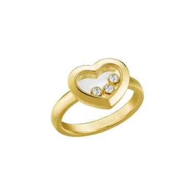 Ringe, Gelbgold, Chopard Happy Diamonds Icons Ring