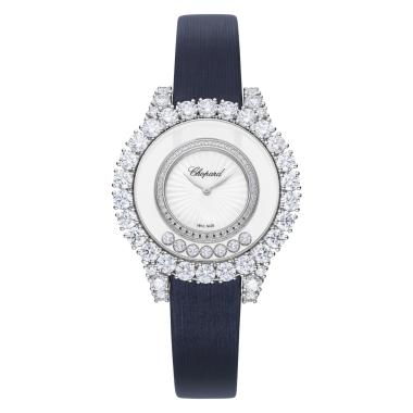 Damenuhr, Quarzwerk, Chopard Happy Diamonds Joaillerie