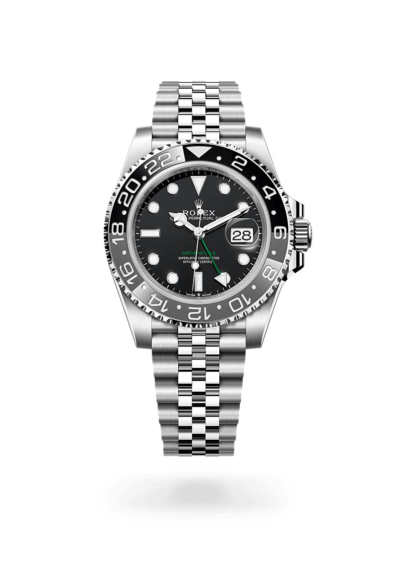 Rolex GMT-Master II M126710GRNR-0003 Herrenuhr - Oyster, 40 mm, Edelstahl Oystersteel 