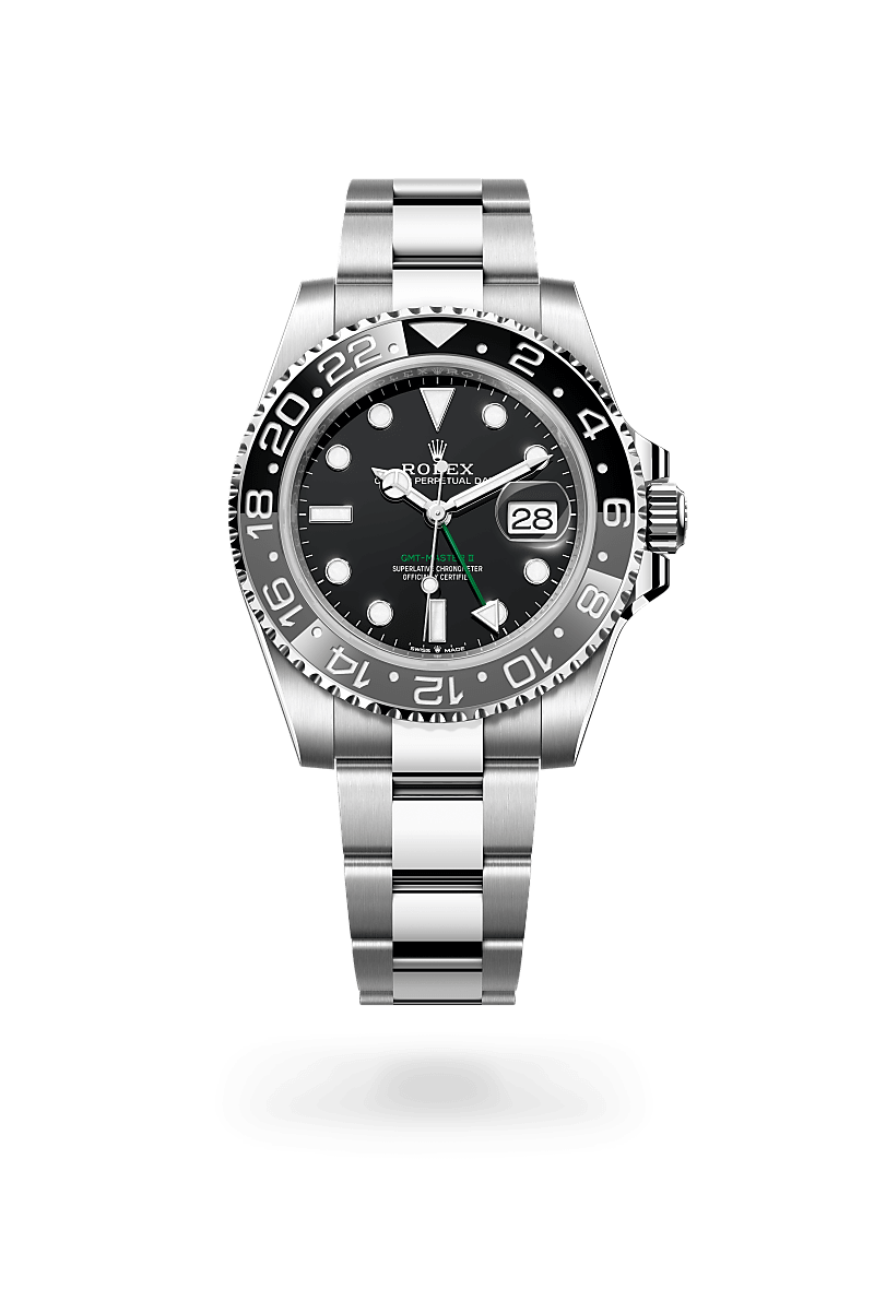 Rolex GMT-Master II M126710GRNR-0004 Herrenuhr - Oyster, 40 mm, Edelstahl Oystersteel 